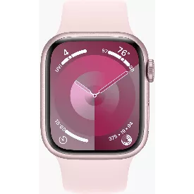 Умные часы Apple Watch Series 9 41 мм Aluminium Case GPS, Pink/Light Pink Sport Band - M/L